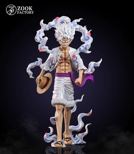 One Piece Zook Factory Luffy Gear 5 Resin Statue - Preorder