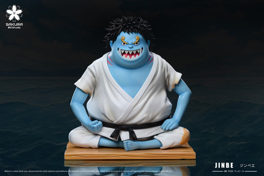 One Piece Sakura Studio Childhood Jinbe Resin Statue [CHINA STOCK]