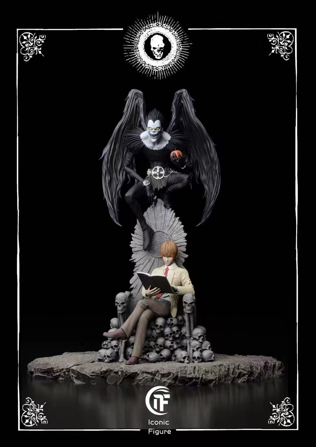 Death Note IF Studio Light Yagami x L Lawliet Resin Statue