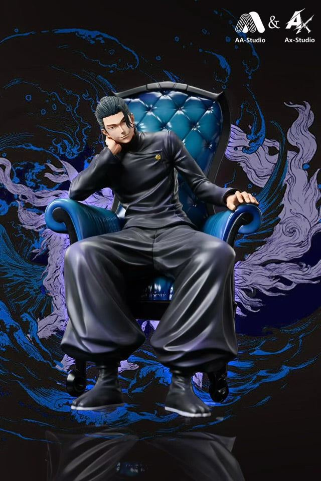 Jujutsu Kaisen AA Studio x AX Studio Sitting Suguru Geto Resin Statue [PRE-ORDER]