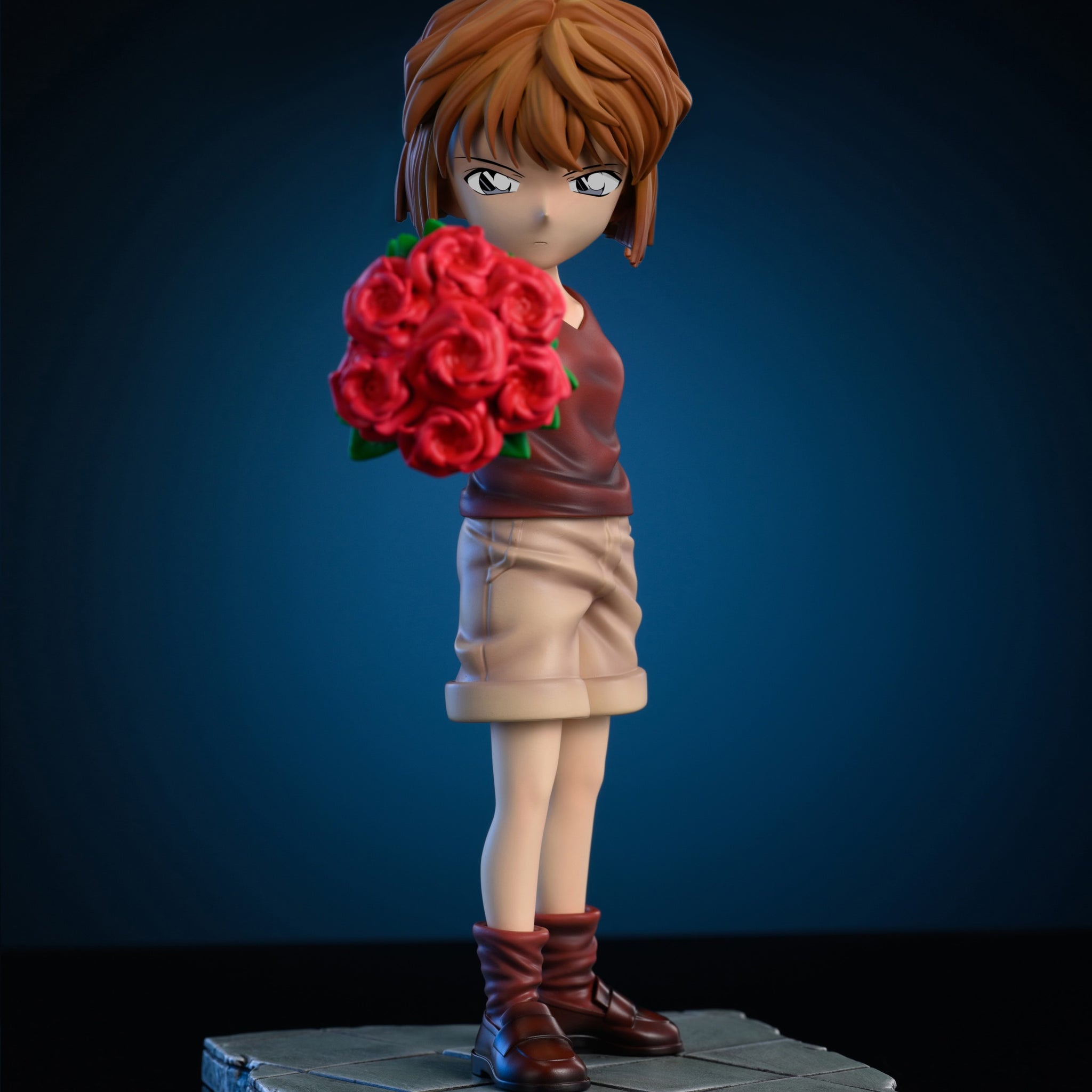 Detective Conan YYDS Studio Rose Gun Haibara Ai Resin Statue [PRE-ORDER]