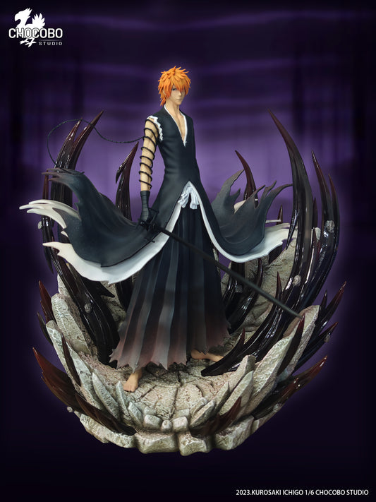 Bleach Chocobo Studio Kurosaki Ichigo Dangai Resin Statue - Preorder