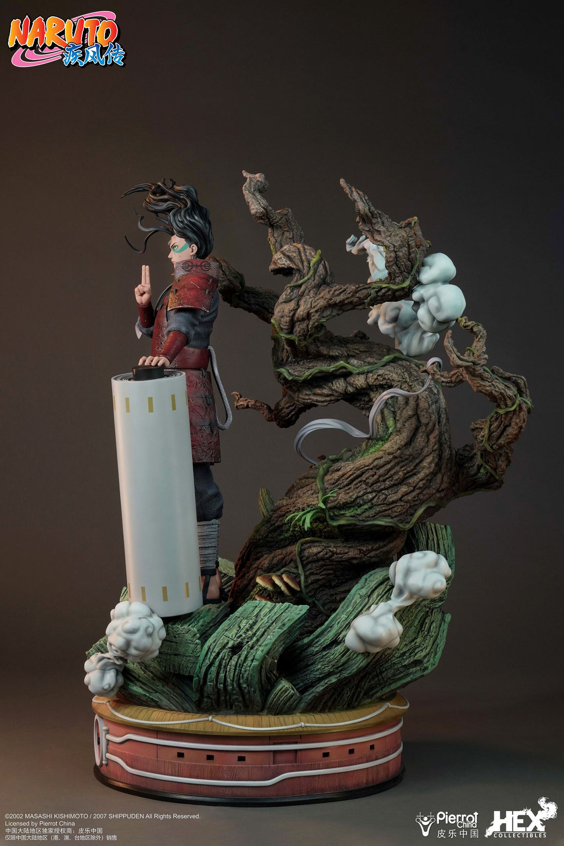 Naruto HEX Collectibles Senju Hashirama Licensed Resin Statue