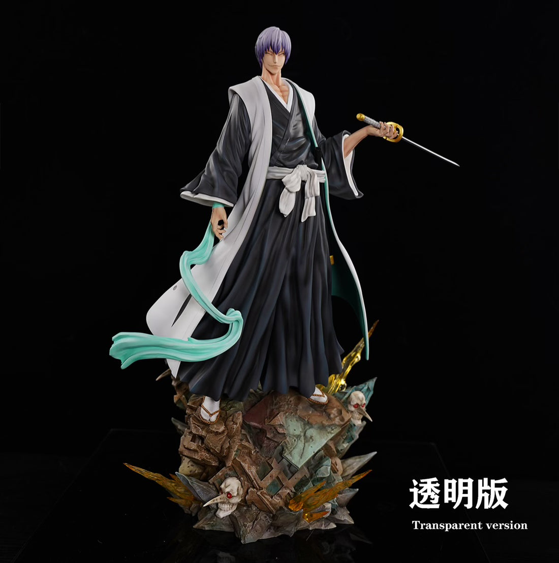 Bleach Cheng Studio Ichimaru Gin Resin Statue