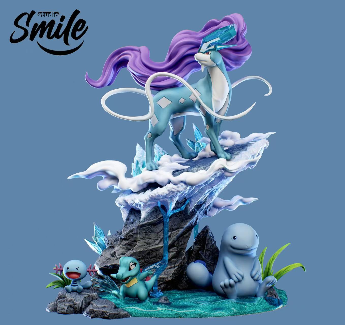 Pokemon Smile Studio Suicune Ecology Resin Statue [PRE-ORDER]