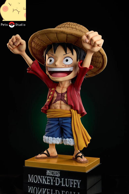 One Piece Pets Studio Luffy Gear 3 Side Effect Shrinks Lifesize Resin Statue [PRE-ORDER]