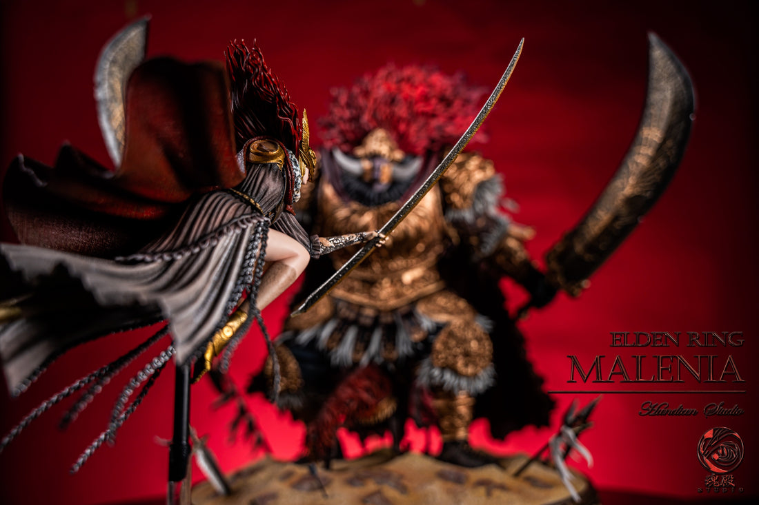 Elden Ring Hun Dian Studio Malenia Resin Statue