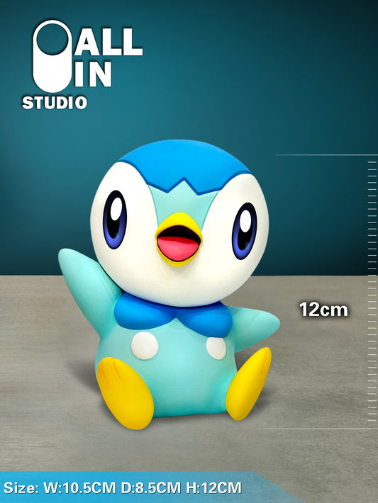 Pokemon ALL IN Studio Piplup Resin Statue [PRE-ORDER]