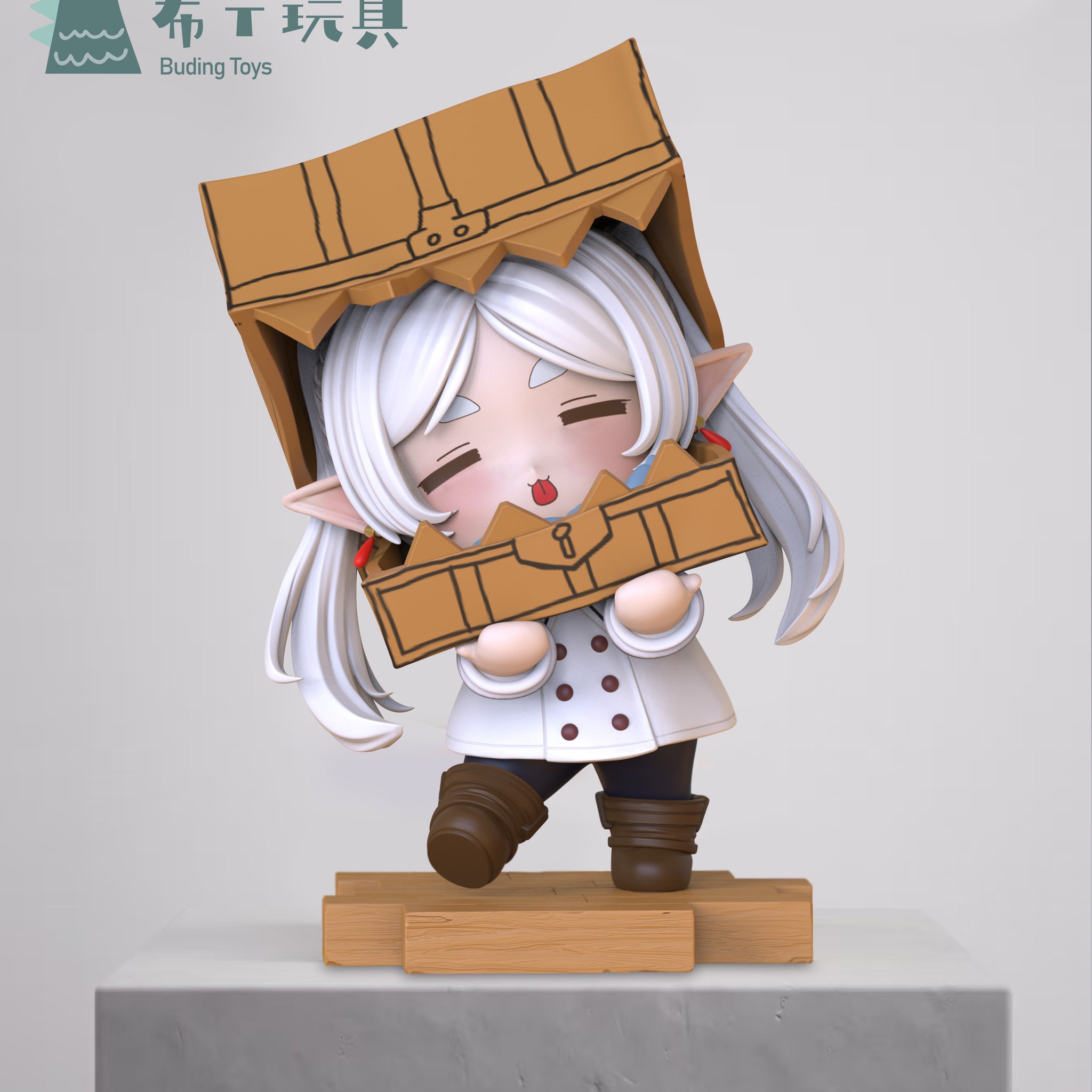 Frieren Beyond Journeys End Buding Toys Studio Cardboard Frieren Table Decoration Resin Statue [PRE-ORDER]