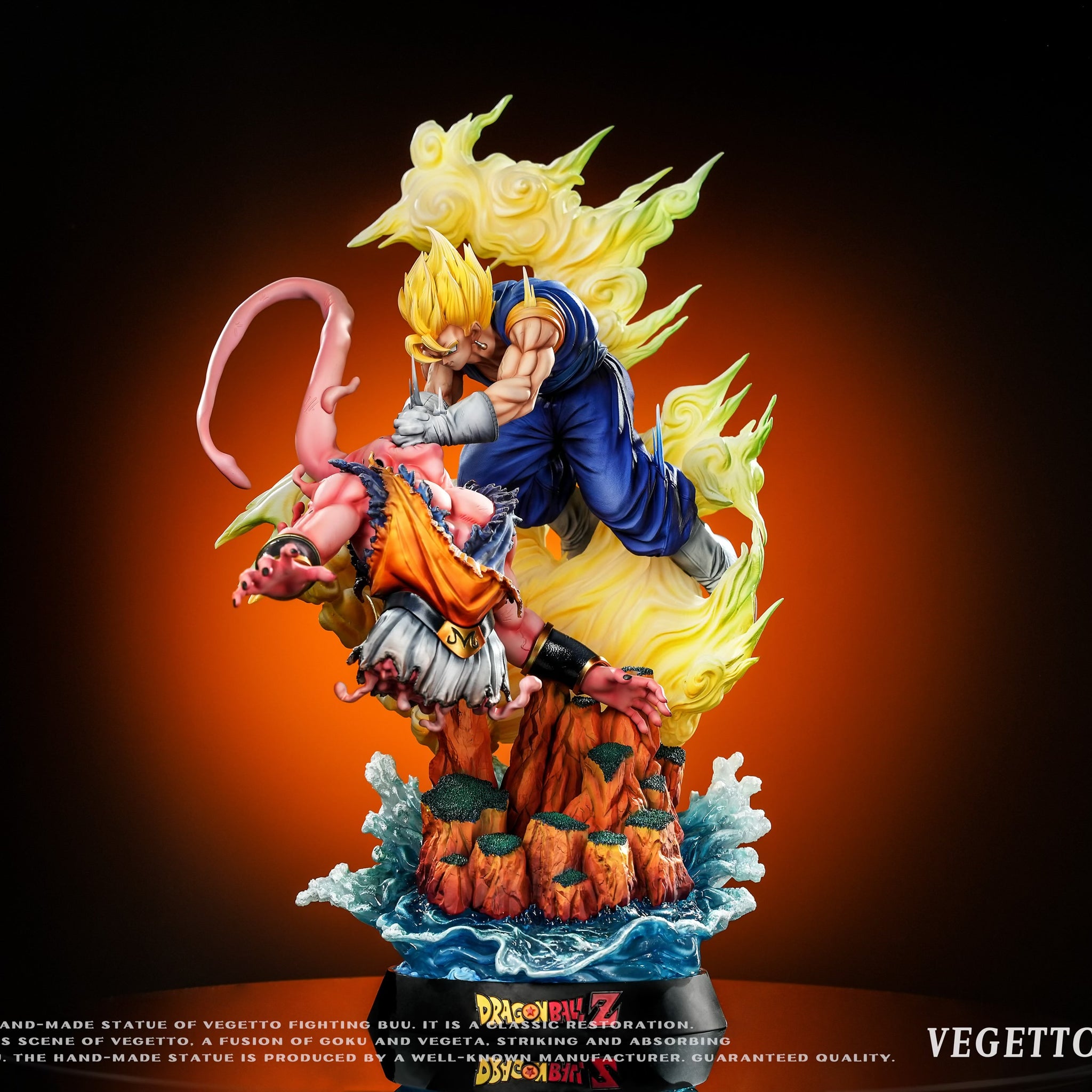 Dragon Ball WL Studio Vegito VS Buuhan Resin Statue [PRE-ORDER]