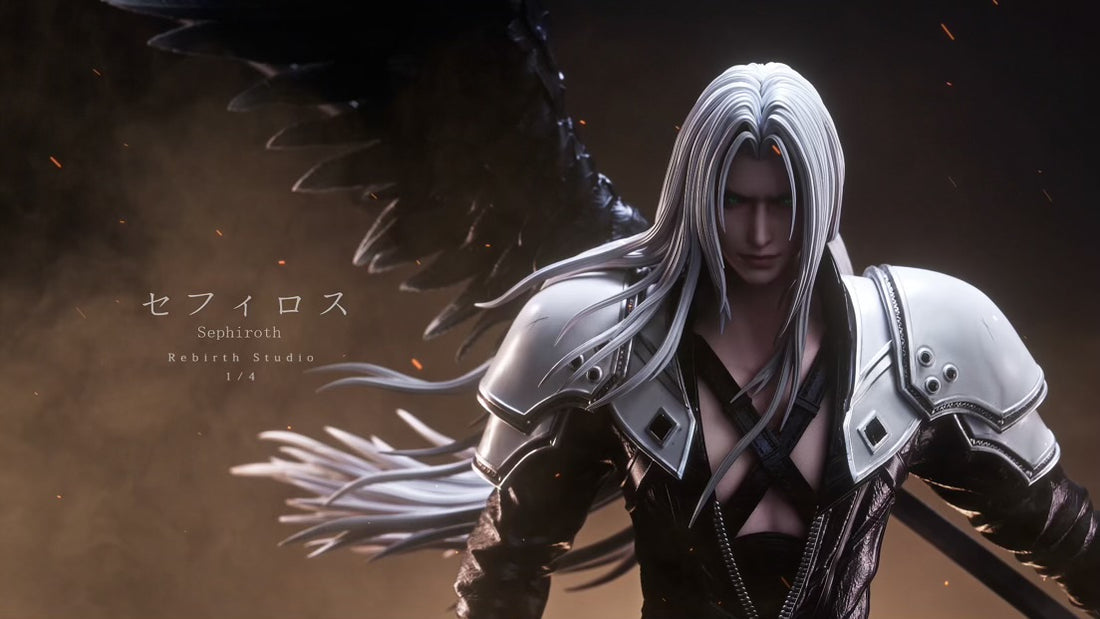 Final Fantasy VII Rebirth Studio Sephiroth Resin Statue