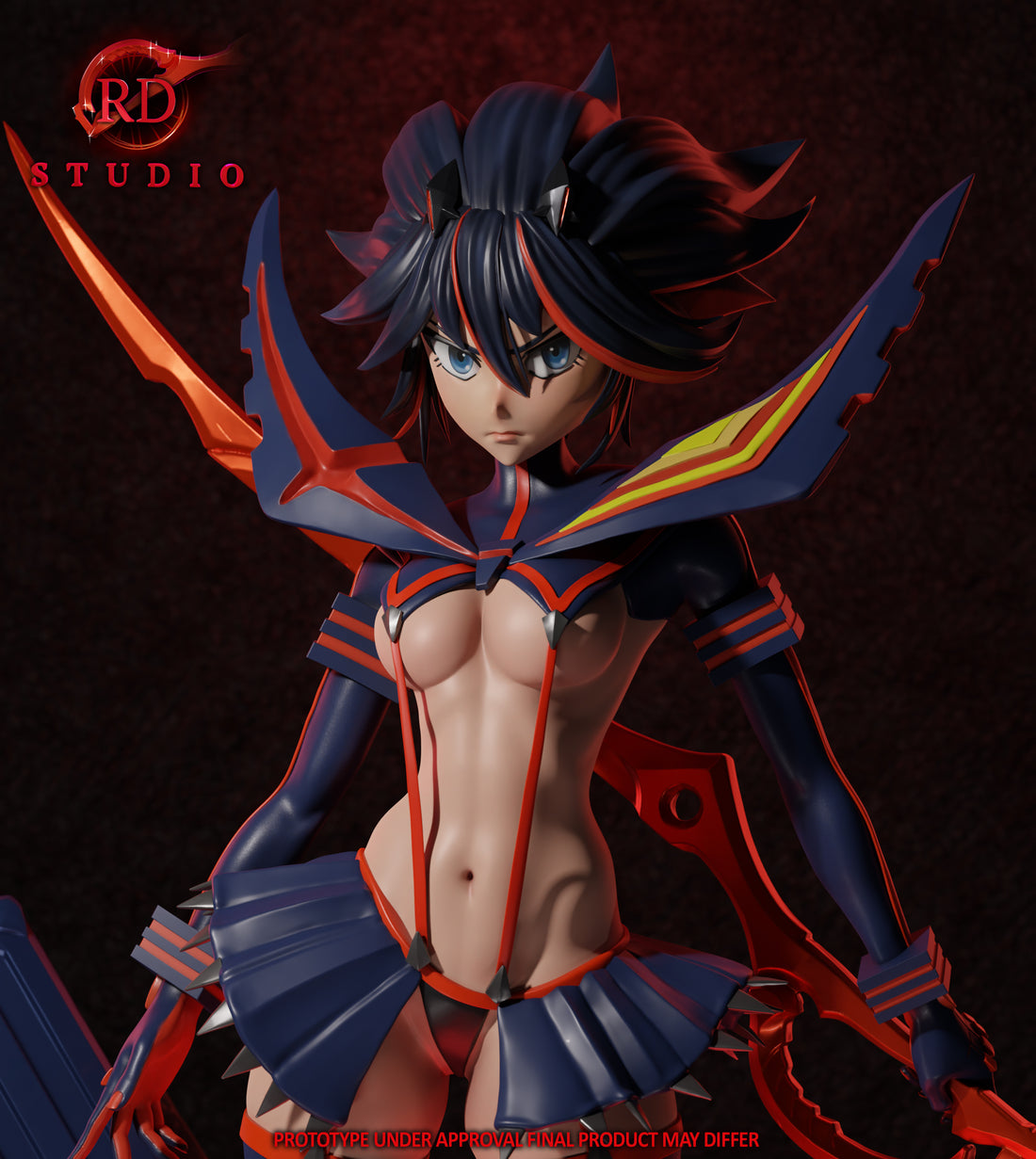 Kill la Kill RD Studio Ryuko Matoi Resin Statue