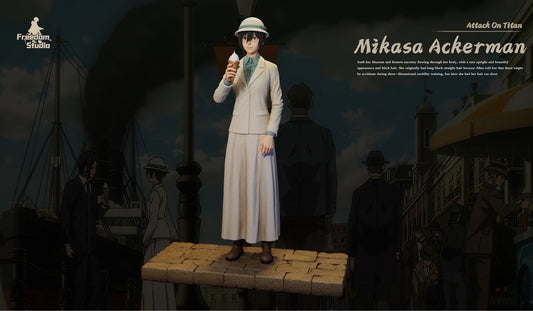 Attack on Titan Freedom Studio Mikasa Resin Statue - Preorder