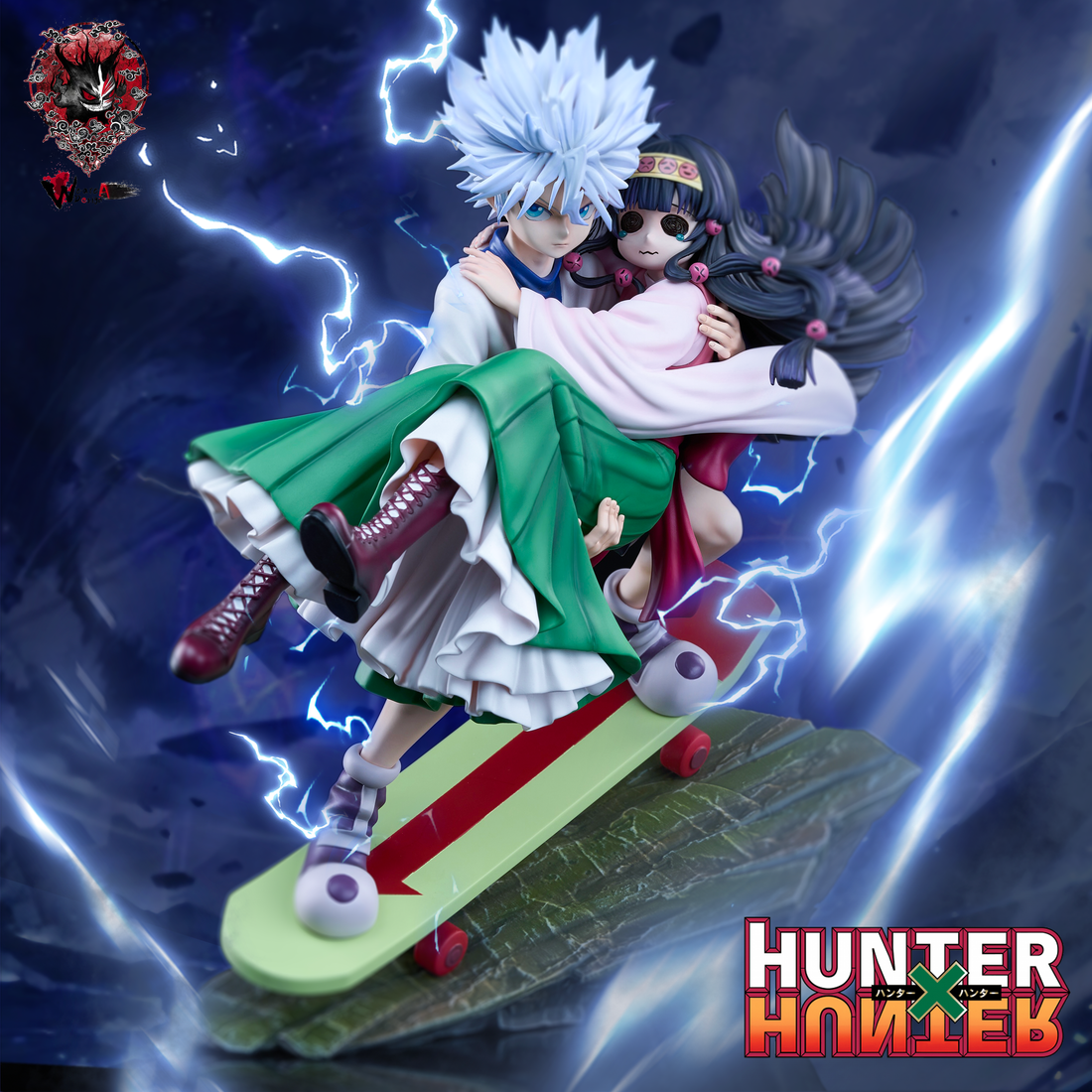 Hunter x Hunter Weare A Design Studio Killua x Alluka Resin Statue