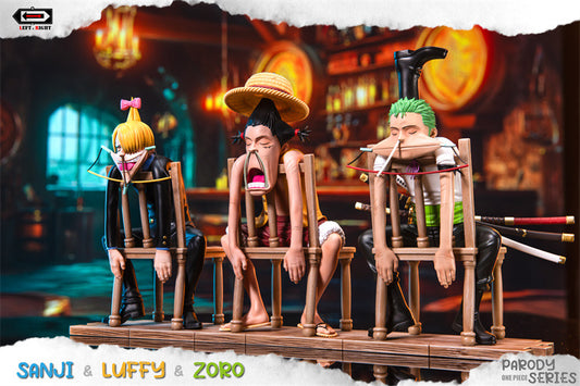 One Piece Left x Right Studio Sanji x Luffy x Zoro Resin Statue [PRE-ORDER]