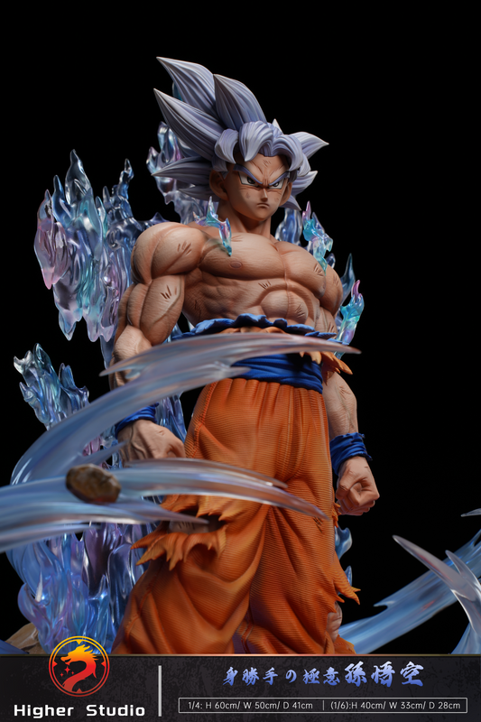 Dragon Ball Higher Studio Son Goku Ultra Instinct Resin Statue - Preorder