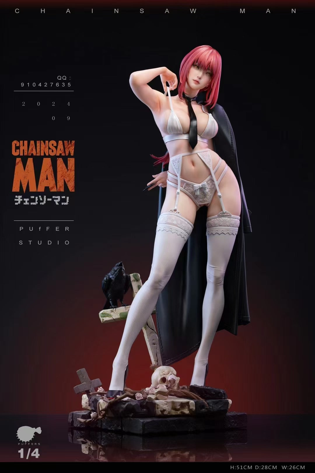 Chainsaw Man Puffer Studio Makima Resin Statue