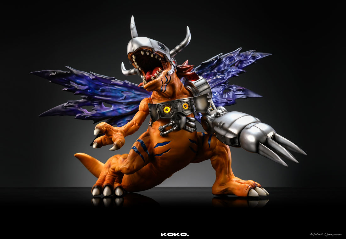 Digimon Koko Studio Metal Greymon Resin Statue