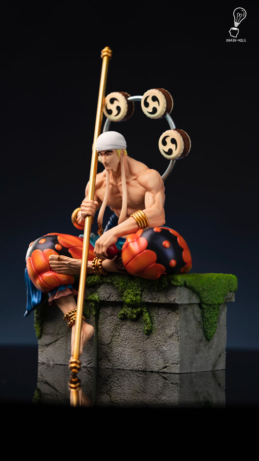 One Piece Brain Hole Studio Sitting Enel Resin Statue [CHINA STOCK]