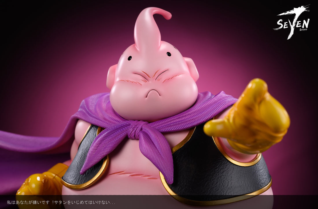 Dragon Ball Seven7 Studio Majin Buu Chapter #1 - Fat Buu I hate you! Don't bully satan Resin Statue