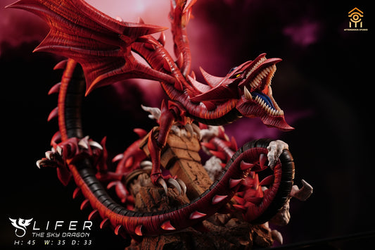 Yu Gi Oh Aftershock Studio Slifer the Sky Dragon Resin Statue [PRE-ORDER]