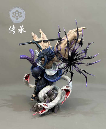 Naruto Chuan Cheng Studio Uchiha Sasuke Curse Mark Resin Statue [PRE-ORDER]