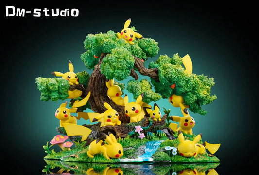 Pokemon DM Studio Pikachu Garden Resin Statue - Preorder