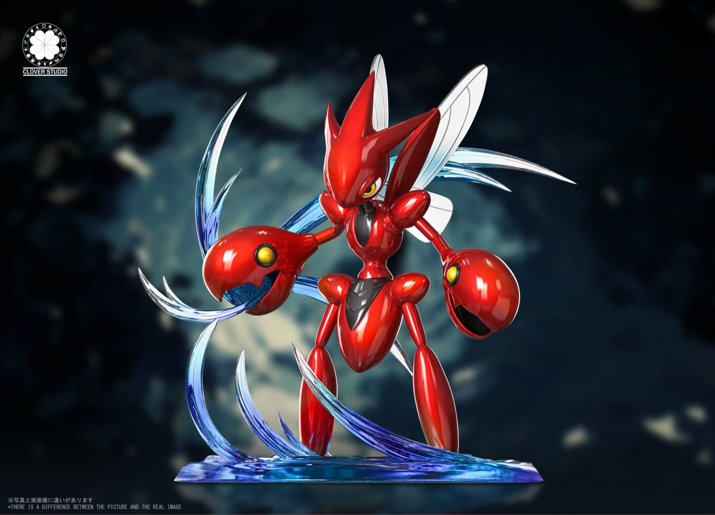 Pokémon CLOVER Studio Scizor Resin Statue [PRE-ORDER]