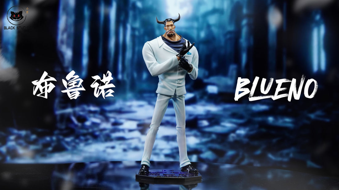 One Piece Black Studio Blueno x Fukurou CP0 Resin Statue