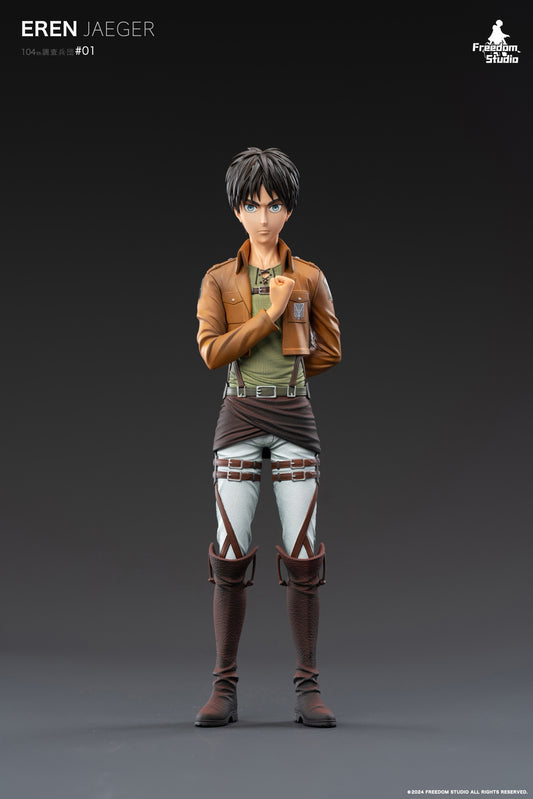 Attack on Titan Freedom Studio Eren Jaeger V2 Resin Statue [PRE-ORDER]