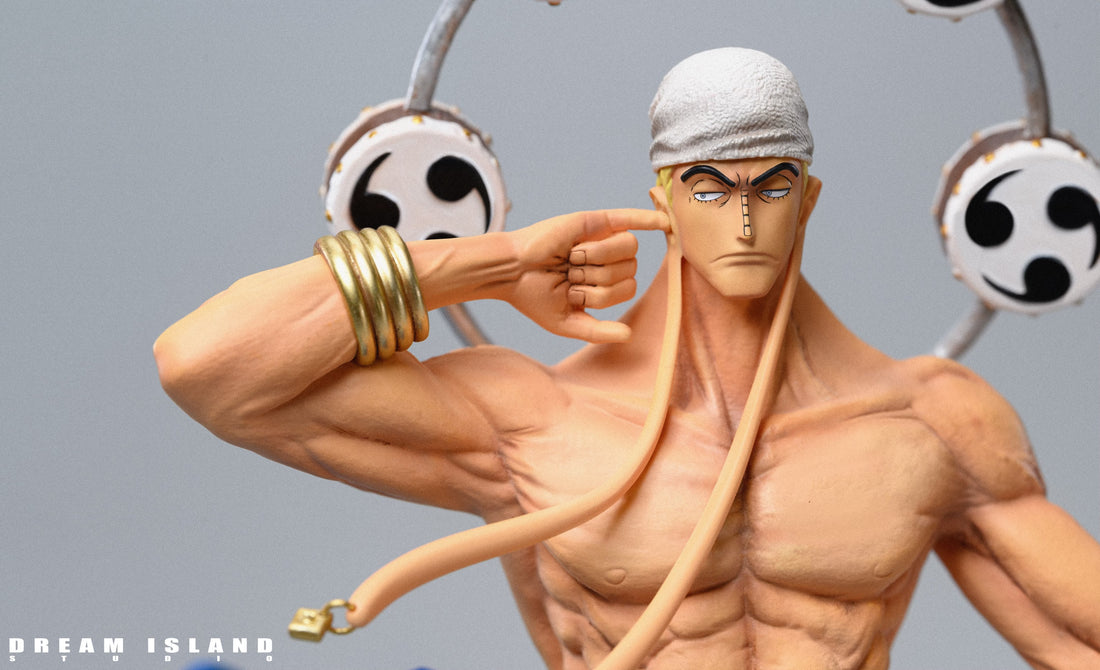 One Piece DreamIsland Studio Enel of Sky Island Resin Statue