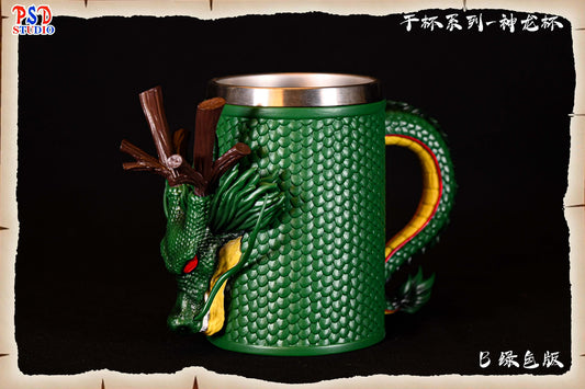 Dragon Ball PSD Studio Great Ape and Shenron Cheers Cup Resin Statue - Preorder