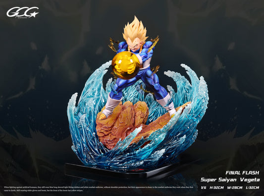 Dragon Ball Gold Coin Collectibles Studio Final Flash Vegeta Resin Statue - Preorder