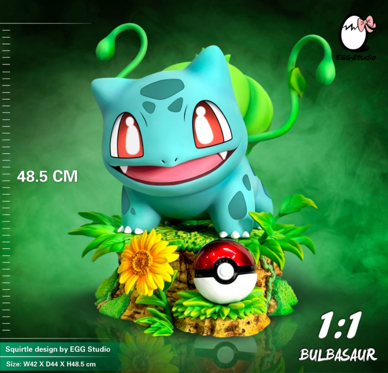 Pokemon EGG Studio Pokemon Bulbasaur Resin Statue