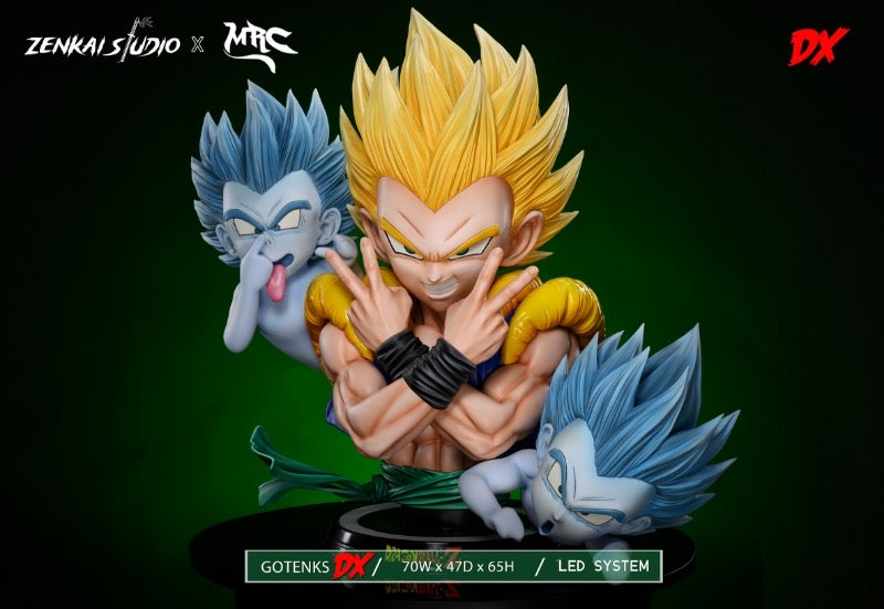 Dragon Ball Zenkai Studio x MRC Studio Gotenks Lifesize Bust Resin Statue [PRE-ORDER]