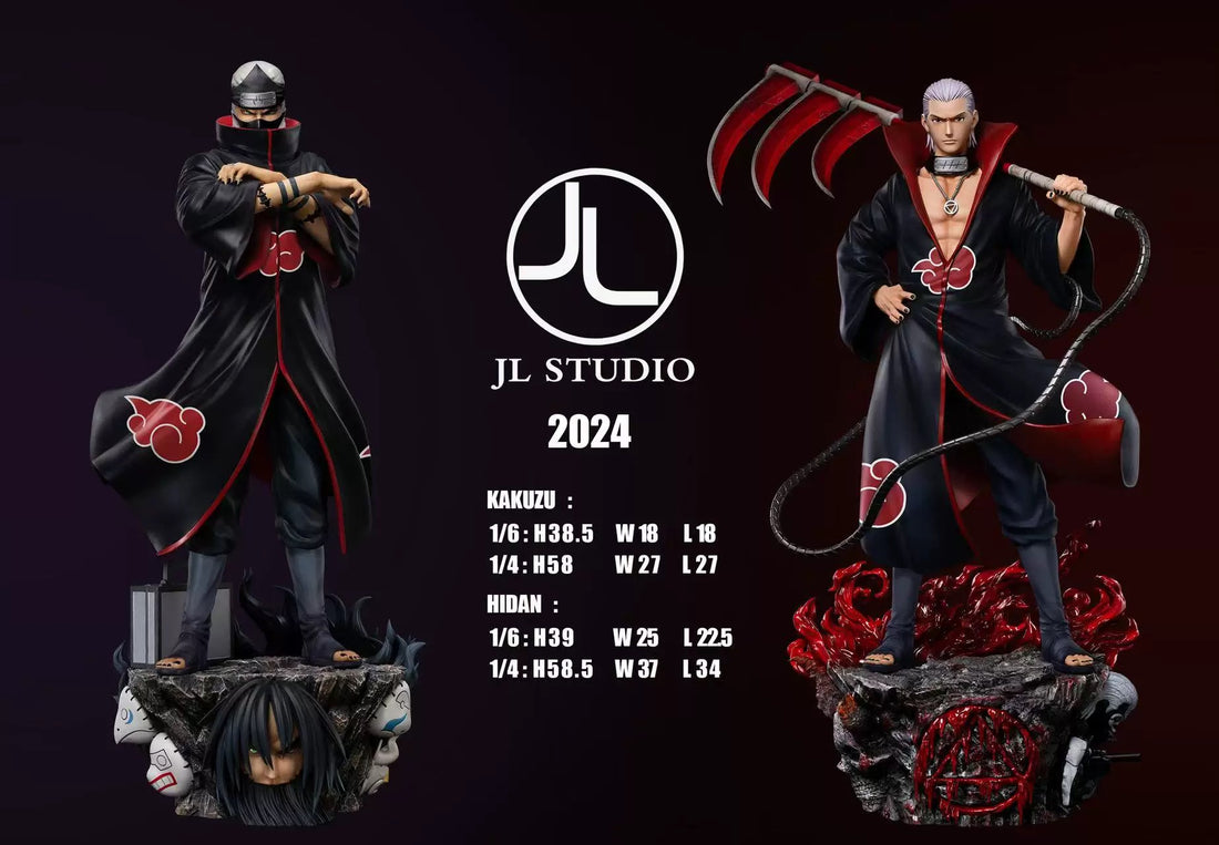 Naruto JL Studio Kakuzu x Hidan Resin Statue