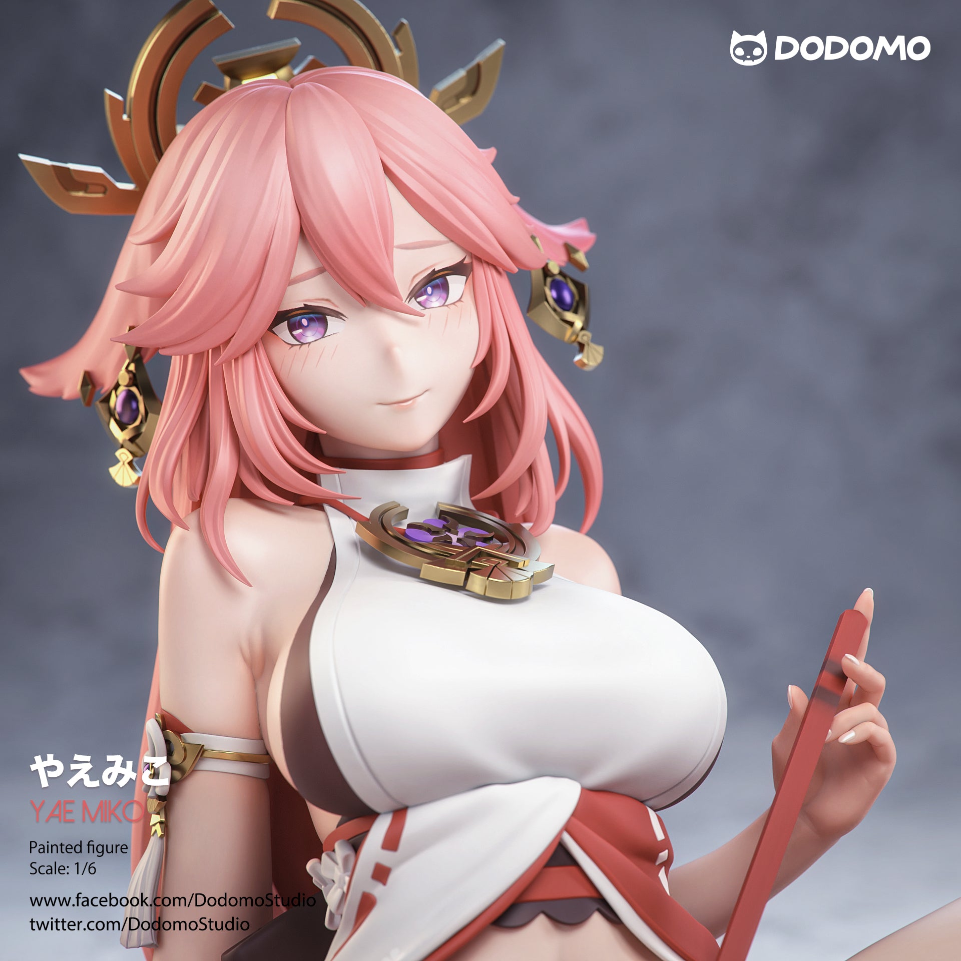 Genshin Impact Dodomo Studio Yae Miko Resin Statue - Preorder