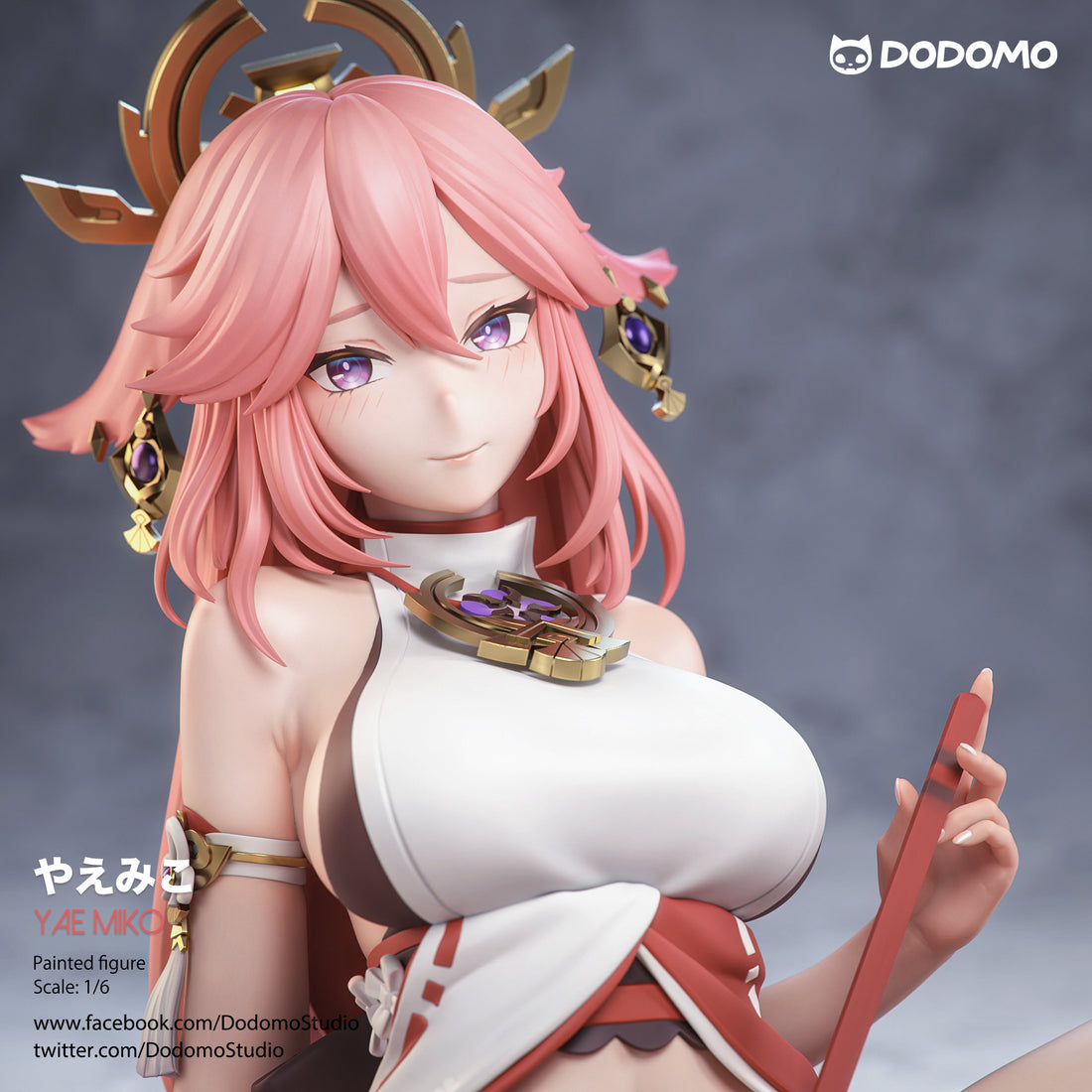 Genshin Impact Dodomo Studio Yae Miko Resin Statue