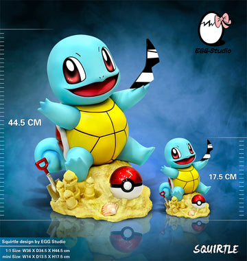 Pokemon EGG Studio Squirtle Resin Statue [PRE-ORDER]