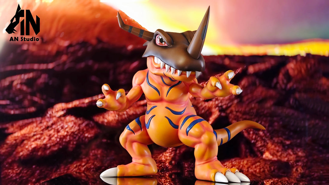 Digimon An Studio Greymon Resin Statue