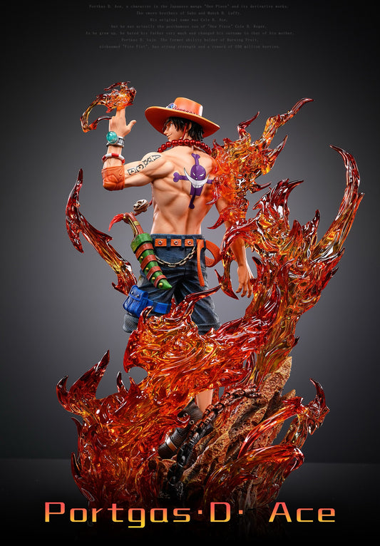 One Piece LX Studio Ace V3 Resin Statue [PRE-ORDER]