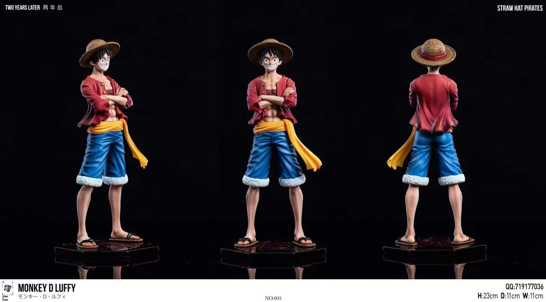 One Piece Spades K Studio Luffy Straw Hat Resin Statue