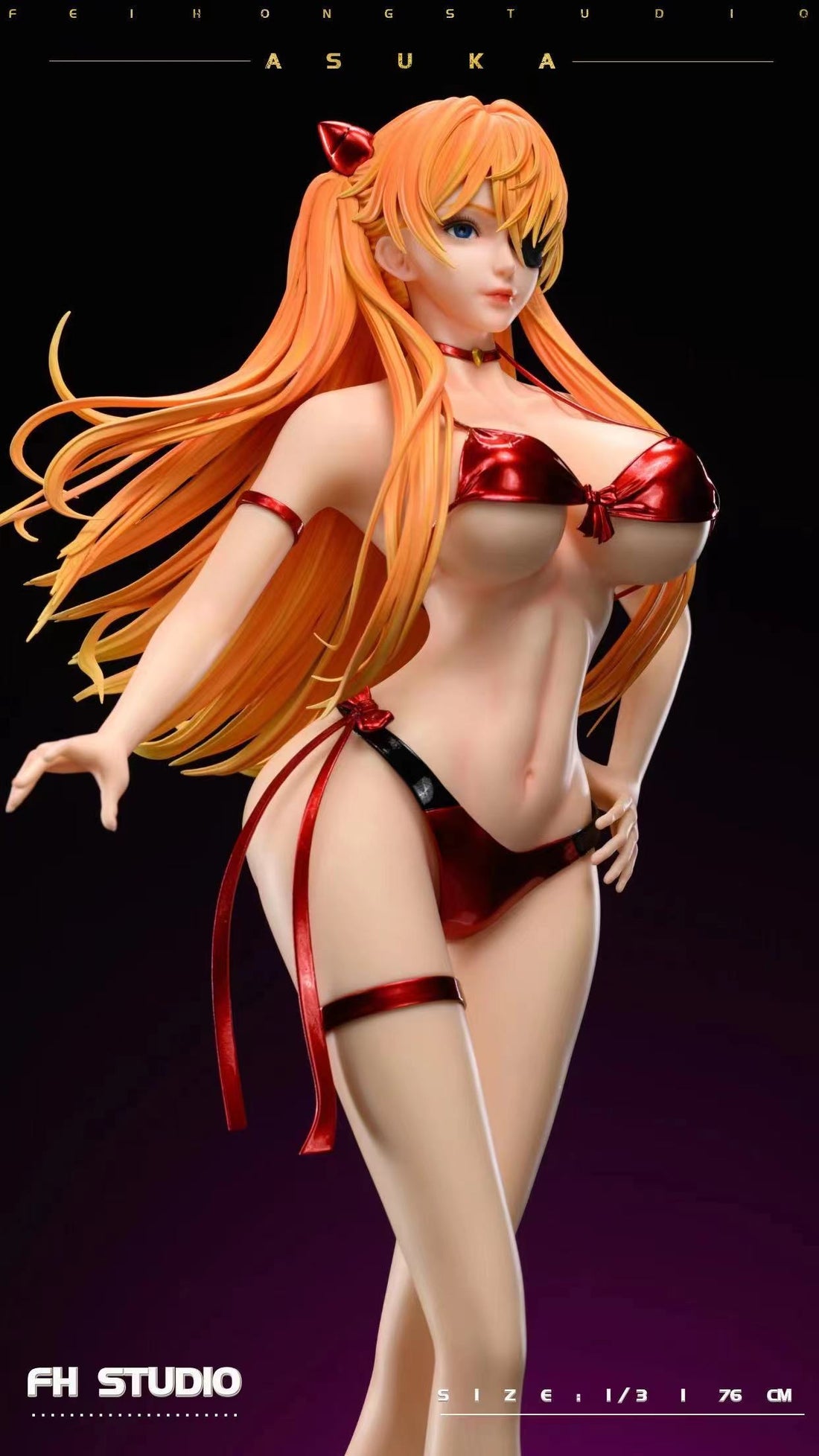 Neon Genesis Evangelion FH Studio Soryu Asuka Langley Resin Statue