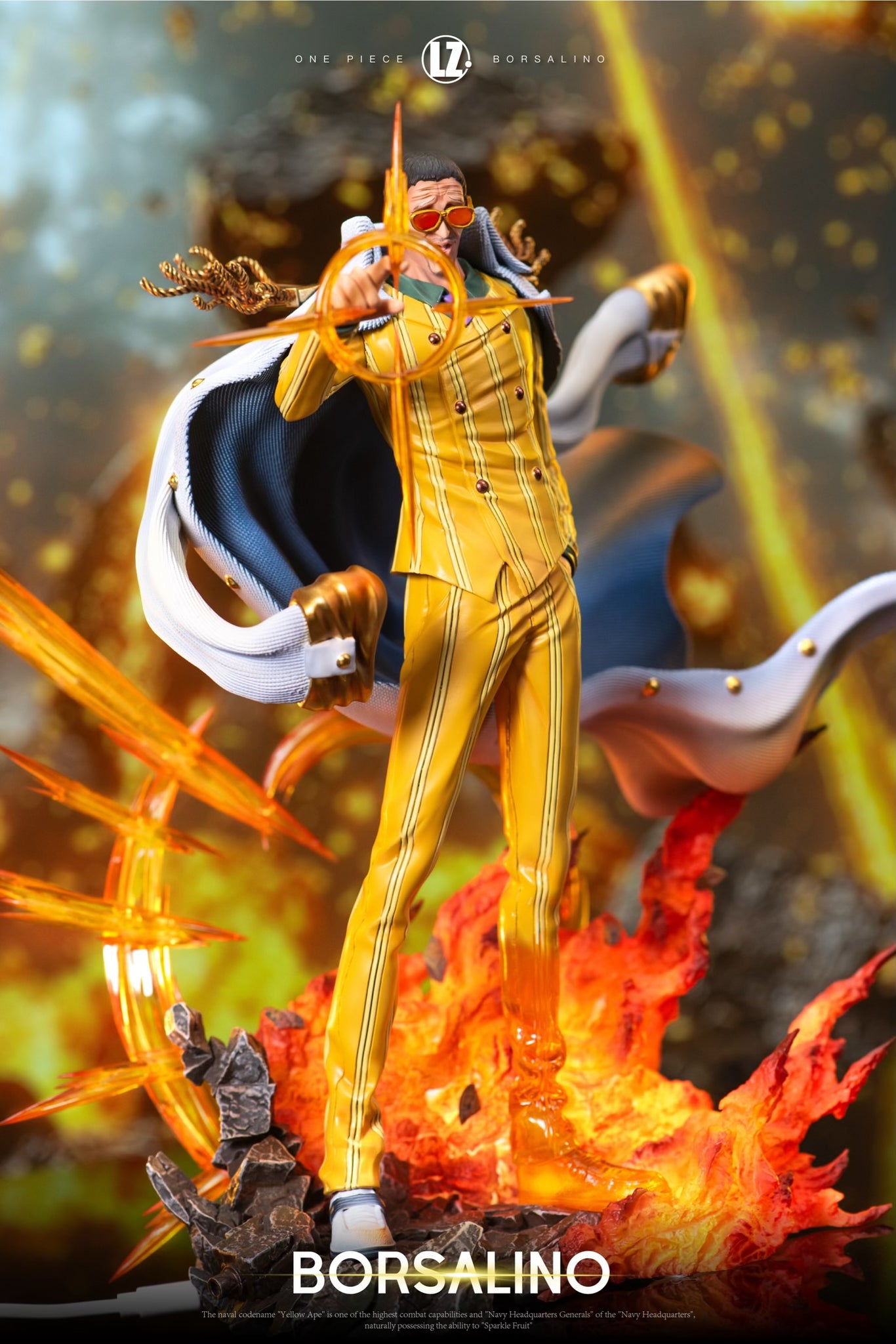 One Piece LZ Studio Borsalino Kizaru Resin Statue [PRE-ORDER]