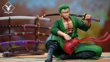 One Piece Sheep Studio Sitting Roronoa Zoro Resin Statue [PRE-ORDER]