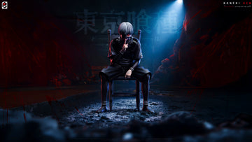 Tokyo Ghoul BW Studio Ken Kaneki Aogiri Tree Chair V2 Resin Statue [PRE-ORDER]