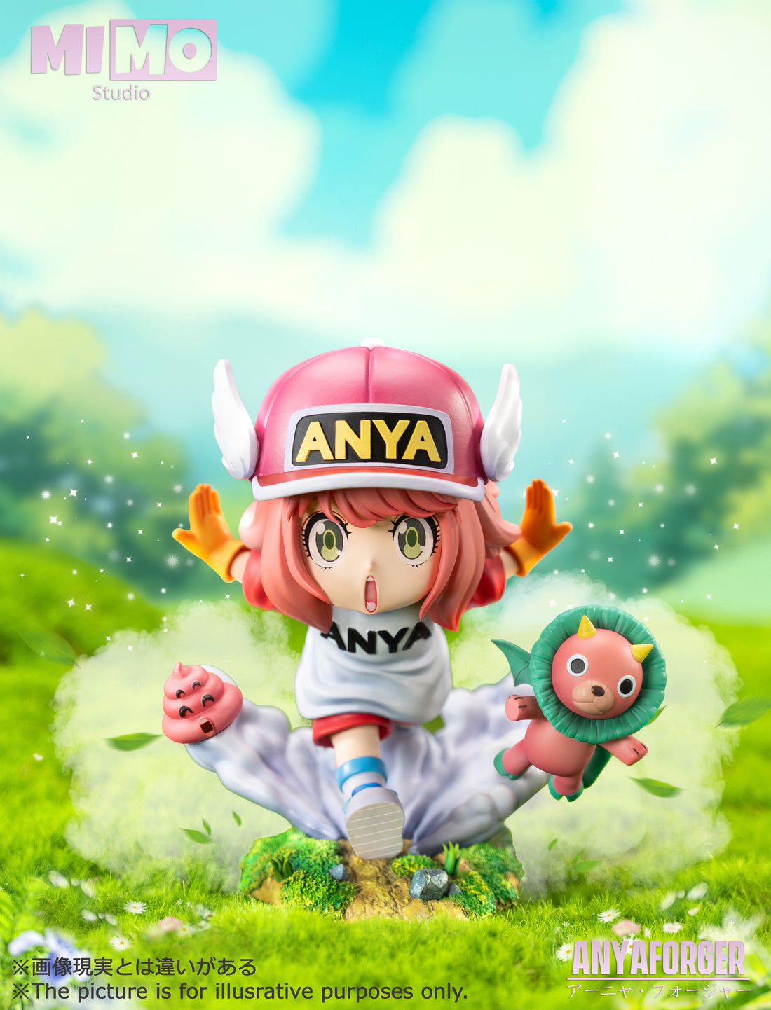 Spy x Family Mimo Studio Anya Forger COS Arale Resin Statue