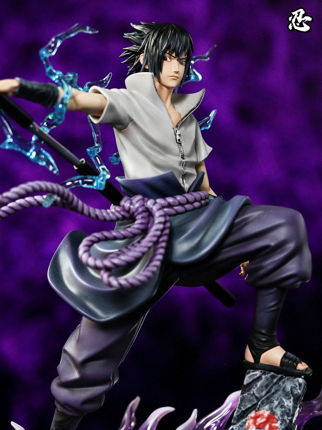 Naruto Shinobu Studio Sasuke Resin Statue