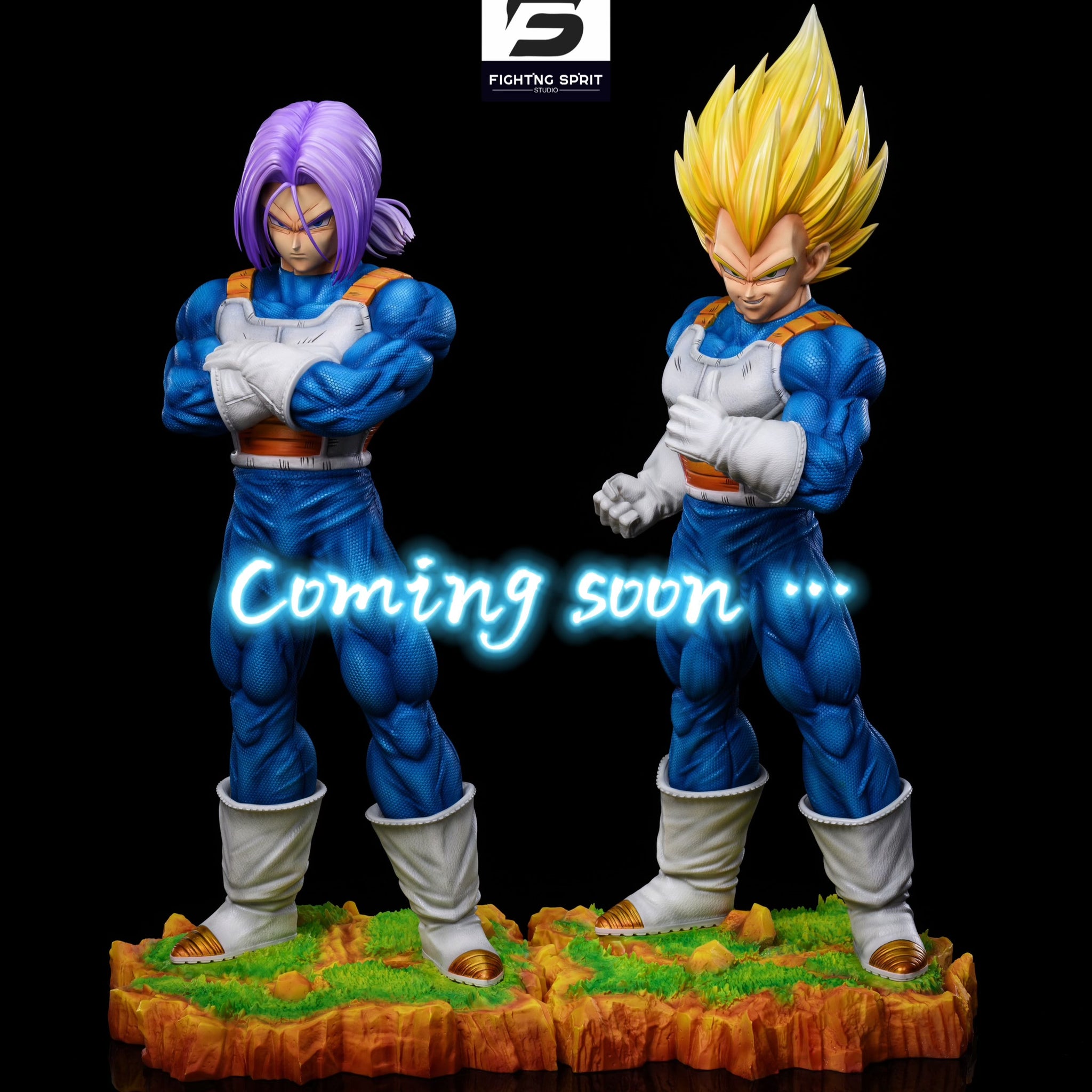 Dragon Ball Fighting Sprit Studio Trunks x Vegeta Resin Statue [PRE-ORDER]