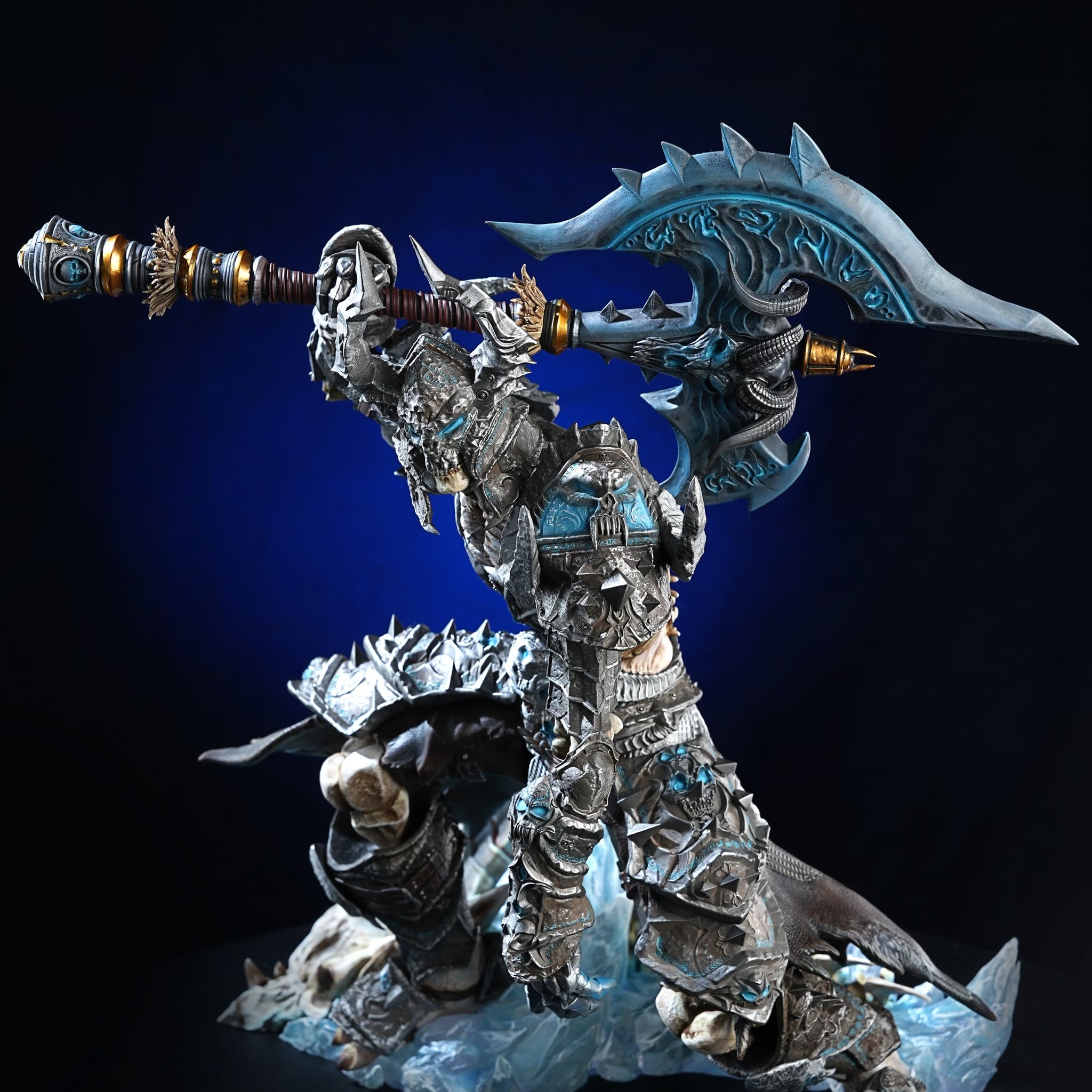 World of Warcraft Four Horsemen Studio Knights of the Ebon Blade 1st Shadow of the Necropolis Set Resin Statue [PRE-ORDER]